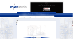 Desktop Screenshot of onlinestudio.de